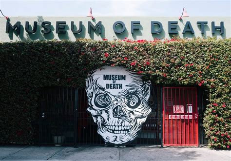 Museum of death los angeles - Los Angeles, CA The Museum of Death, located on Hollywood Boulevard in Hollywood, Los Angeles, and New Orleans, was established in June 1995 by J. D. Healy and Catherine Shultz. The founders' stated goal for the museum is "to make people happy to be alive." 